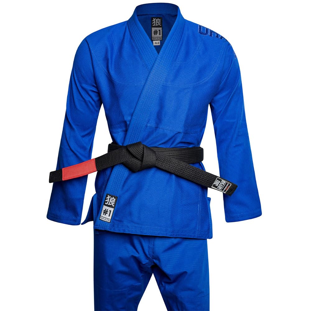 Okami BJJ GI, Spirit, blau, A3 L