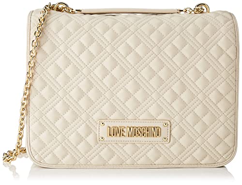 Love Moschino Damen BORSA A SPALLA Umhängetasche, Avorio