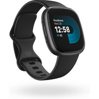 Fitbit Versa 4 Fitness-Smartwatch Schwarz/Grau