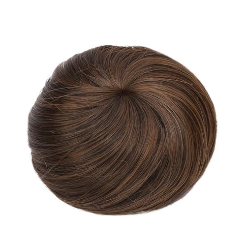 Haarteil Synthetische Haarverlängerung mit künstlichem Dutt for Anklipsen, Donut-Kordelzug, Chignon-Haarteil, Hochsteckfrisur, Haarteil, Pferdeschwanz for Frauen Haarverlängerung(Light Brown)