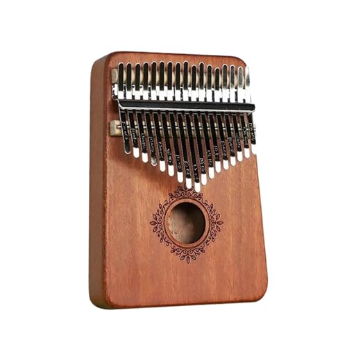 Kalimba 17-Tasten-Klavier Aus Mahagoni Kalimba Instrument Anfänger Daumenklavier Mit Zubehör Holz Akustikmusik(D)