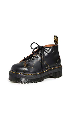 Dr. Martens 5 x Eye Boots Springerstiefel, Black Vintage Smooth, 38 EU