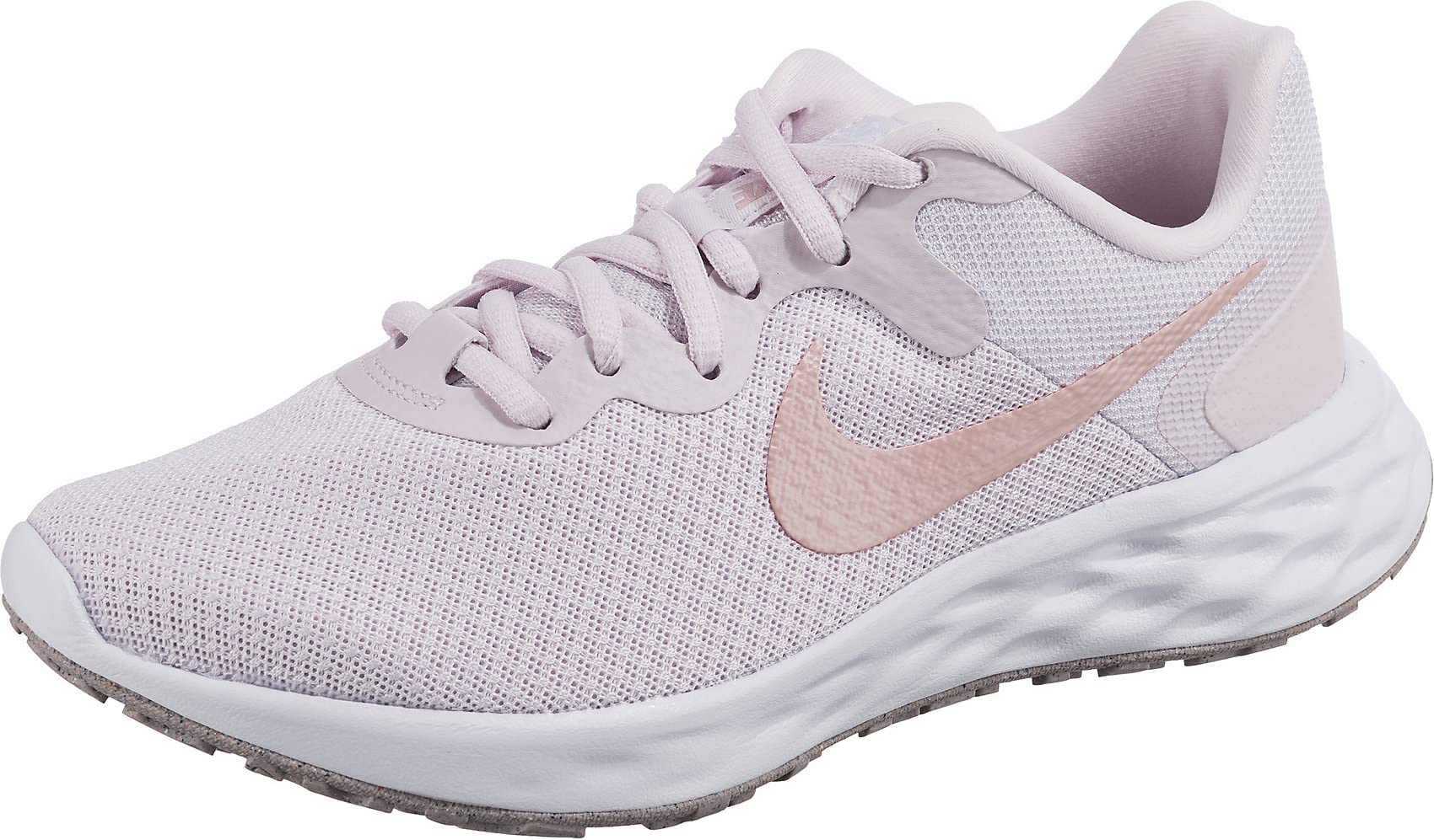 Nike Damen Revolution 6 Nn Laufschuh, Light Violet/Champagne-White, 36.5 EU