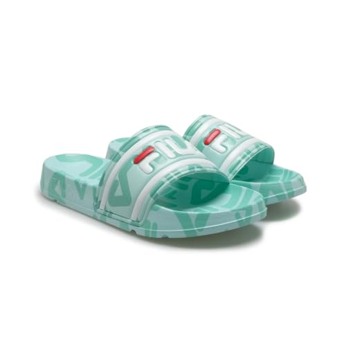 FILA Damen Morro Bay P Slipper wmn Slide Sandal, Opal Blue-Ocean Wave, 39 EU