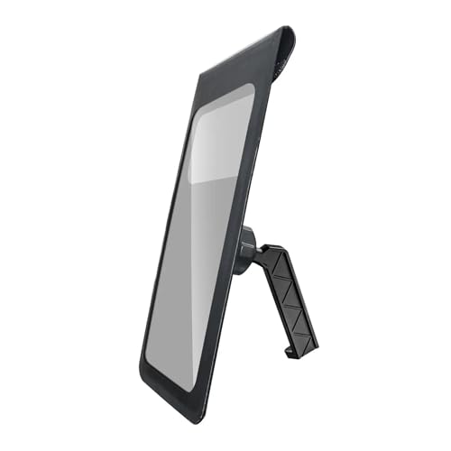 Handyhalterung Motorrad Motorrad Telefon Halter Telefon Fall Zubehör 360 ° Einstellbar Für Telefon 4,7-6,8 Zoll Stilvolle Multifunktionale Handyhalter Fahrrad(Rearview Mount)