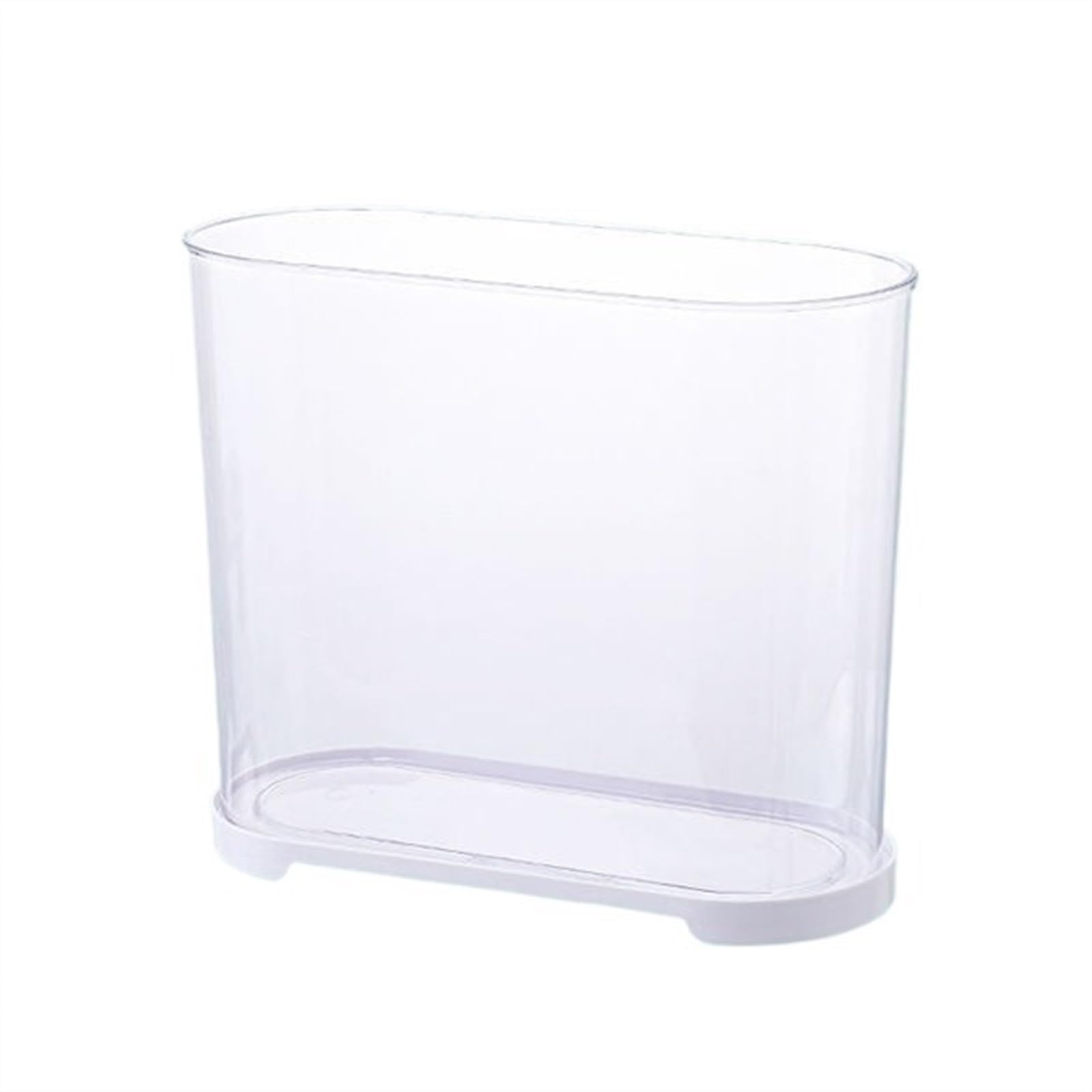 Aquarium, Desktop HD Transparent Kleine Acryl Aquarium GoldSmall Fisch Zucht Tanks Fisch Schüssel(White,32cm*14.4cm*25cm)