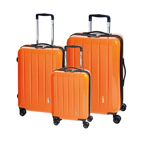 CHECK.IN Trolley-Set London 2.0, 3-TLG, orange