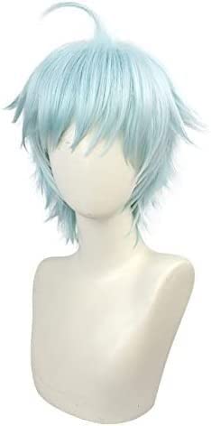 LINLINCD-Wig Anime Cosplay Ursprüngliche Götter Schneeschmelze gibt es eine Spur von Anime-Charakteren schwere Wolke DREI Farbverlauf Anti-Warp-Modelle Cosplay Perücke Großhandel Eisblau