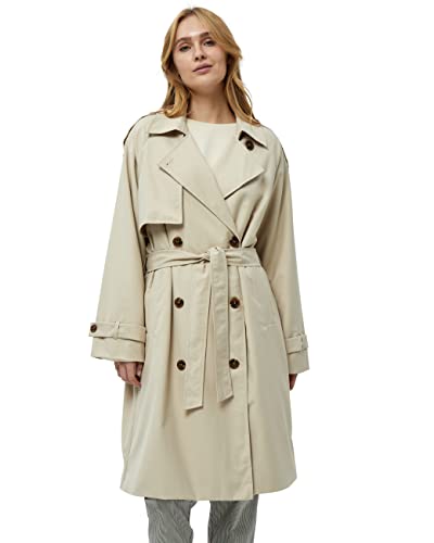 Peppercorn Maggie Trenchcoat Kurve | Jacke Damen In Braun | Frühling Mantel Damen | Größe 44