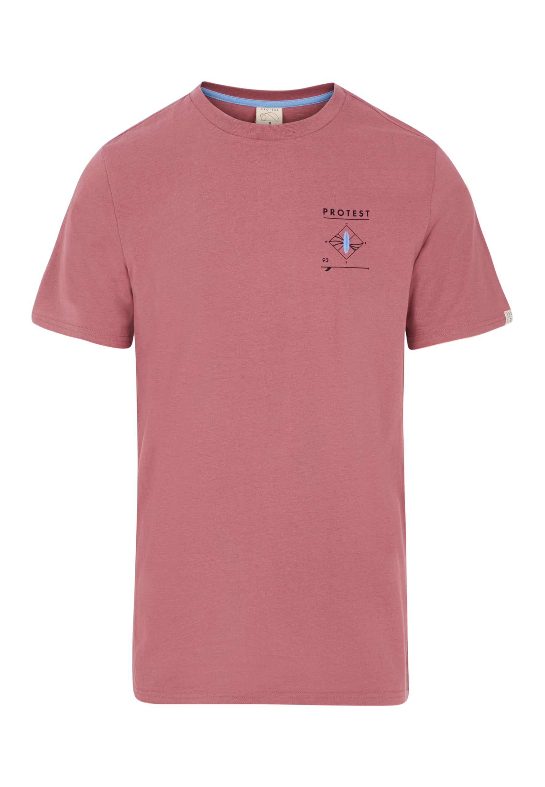 Protest Men T-Shirt PRTPENALT Deco Pink S