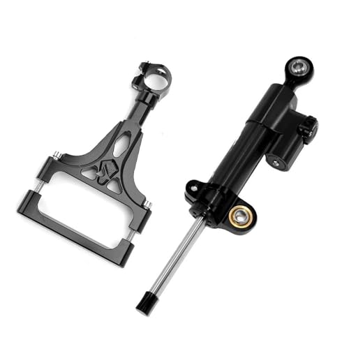 Dämpfer Lenkungsstabilisator Dämpferhalterung Motorradlenkung Stabilisieren Für Kawasaki Für Z750 2003-2012 Für Z1000 2003-2009 Für Z750R 2011-2012 CNC-Halterung