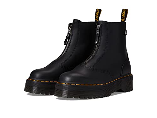 Dr. Martens Sendal Lederstiefel, Sendal Schwarz, 36 EU