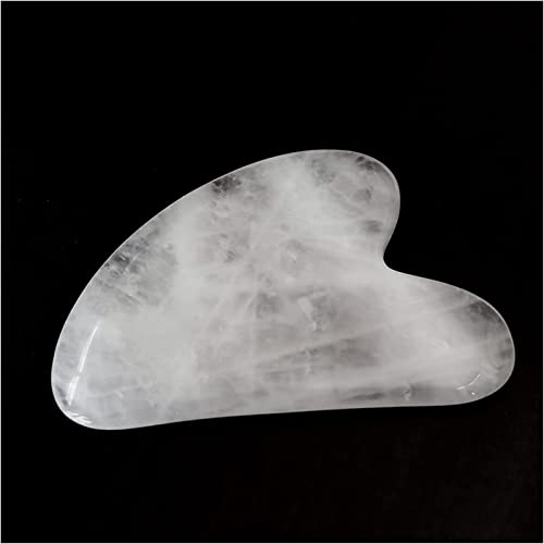 Gua sha Scraper Board Natural Gouache Scraper Jade Massage for Gesicht Hals Rücken entspannen Sie Chinesische traditionelle Schönheit Gua Sha SPA Detox Tool Guasha Massage Massage Tool Set (Color : 1