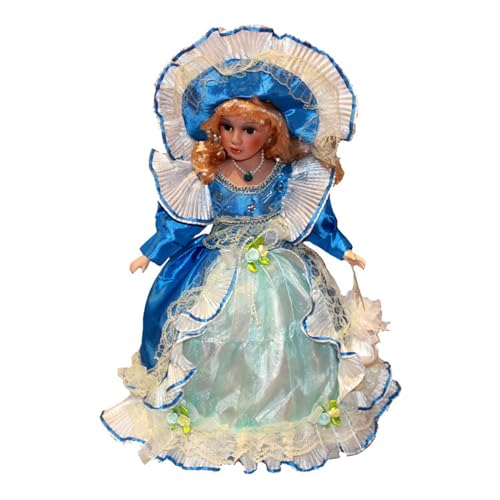 WELLDOER Sammlerstück Viktorianische Porzellan Prinzessin Dress Up Reborns Zarte Desktop Mittelstücke