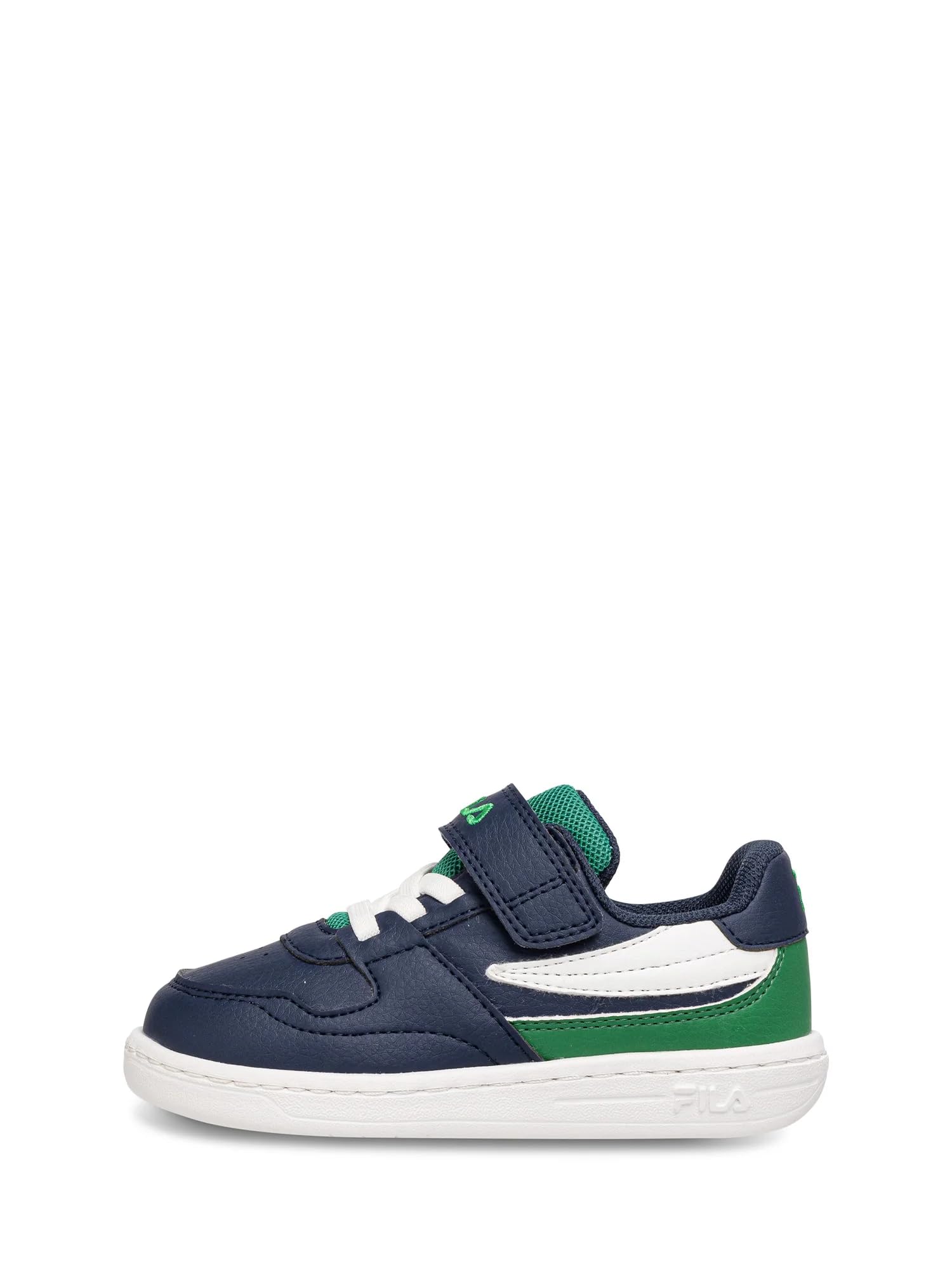 FILA Jungen Unisex Kinder FXVENTUNO Velcro TDL Sneaker, Navy-Verdant Green, 25 EU