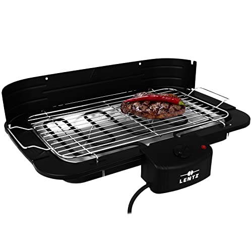 LENTZ Elektrischer 2200 Watt Tischgrill Tisch-Grill Elektrogrill