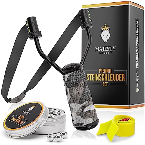 MAJESTY FOREST® Steinschleuder (Snow-Camo)