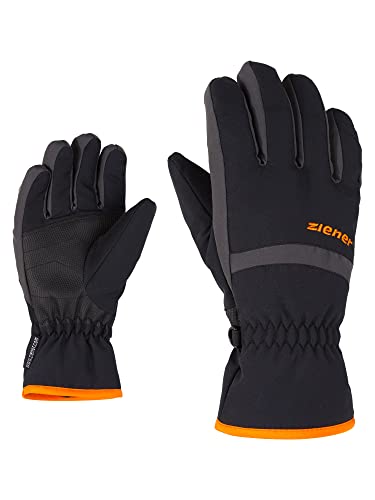 Ziener Kinder Lejano As(r) Glove Junior Ski-handschuhe, Black/Graphite, 6 (L)