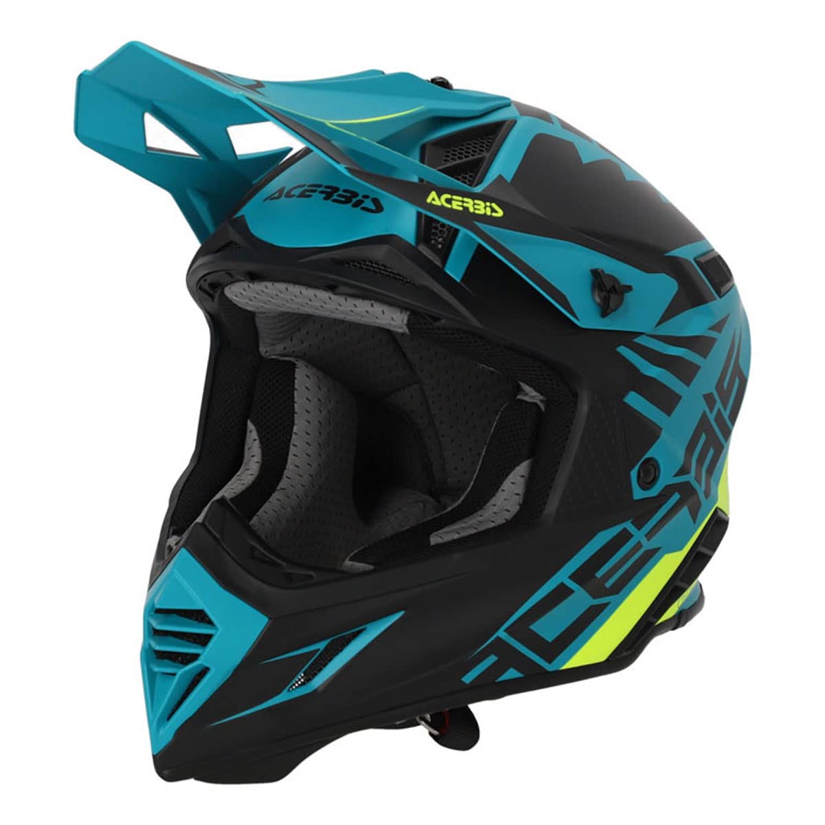 Acerbis X-Track 2023 Motocross Helm (Green/Black,M (57/58))