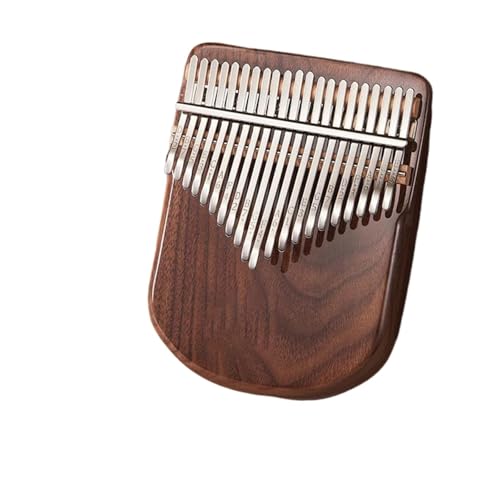 Kalimba 17 Tasten Kalimba Walnuss 21 Tasten Kalimbas Chromatische Tragbare Mini Musik Tastatur Finger Klavier Zubehör(G21)