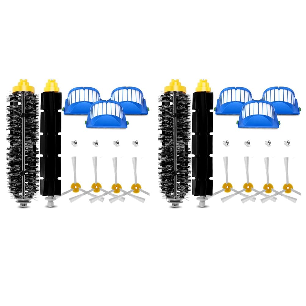 Censous 2X Ersatzteile Eine Seitenrolle HEPA-Filter Kompatibel für 630 650 760 Staubsauger Zubehör