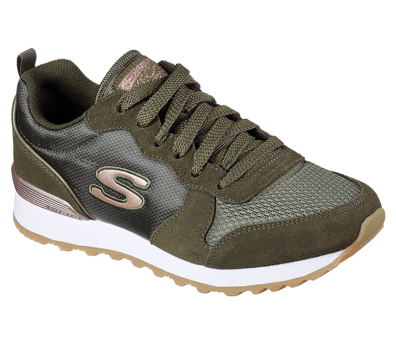 Skecher Street OG 85 GOLD&#039;N GURL Sneakers Damen Grün