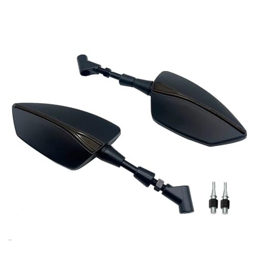 Universell Verstellbarer Rückspiegel, Seitenrückspiegel Für Zontes 310X 310T 310V 310R ZT310 Zt250 310 V X T R Motorradspiegel-Set(Schwarz)