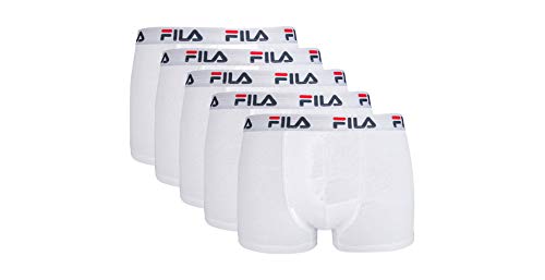 Fila Herren FU5016/5 Man Boxer XXL Unterwäsche, 300 White