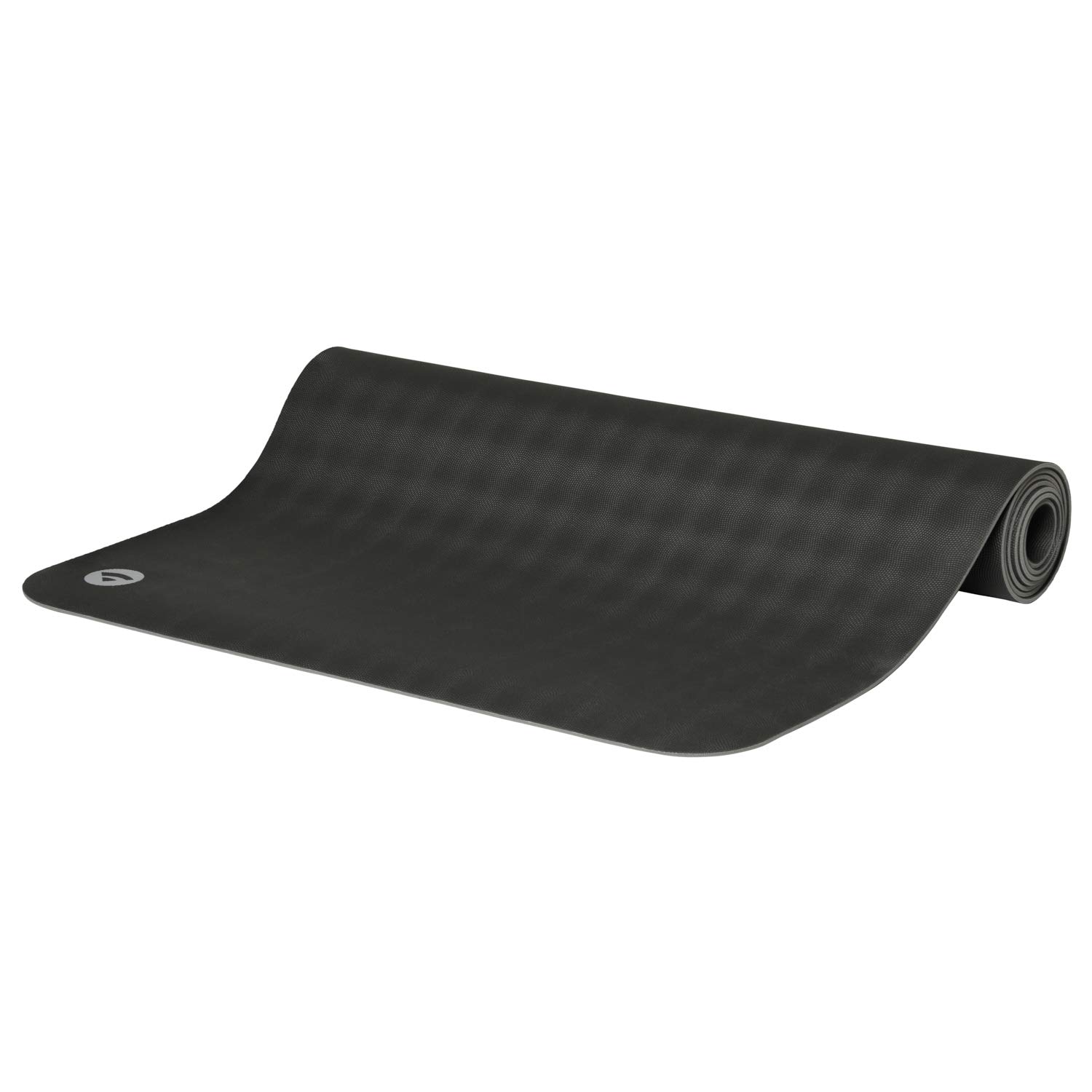 Bodhi Yogamatte ECO PRO | 100% Naturkautschuk | Extrem Rutschfest | 100% natürlich & ökologisch | Profi-Matte für Yoga & Pilates | Ideal für dynamisches Yoga | 185 x 60 x 0,4 cm | schiefergrau