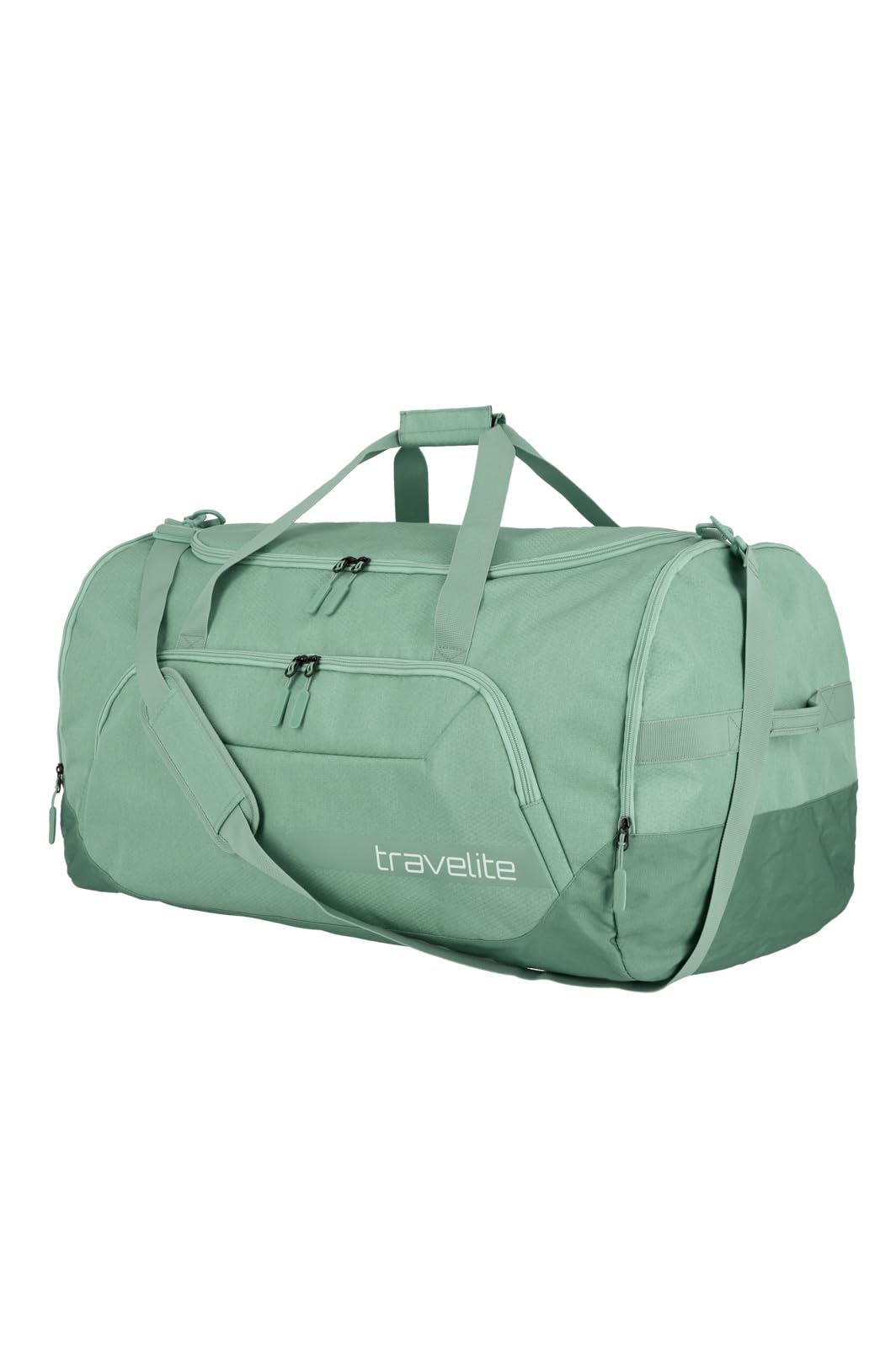 travelite Reisetasche groß XL, Kick Off, Leichte Tasche für Urlaub und Sport, Schwimmbad, Klinikaufenthalt, 70 cm, 120 Liter, Salbei