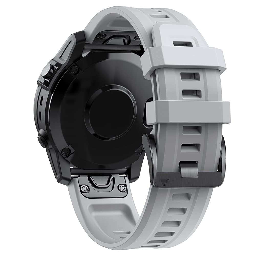 NEYENS QuickFit 26 22 mm Smart-Armbänder für Garmin Fenix 6 6X Pro 5 5X Plus 7 7X VERTIX 2 MK2 Silikonband Descent MK2i Smart-Armbänder, For Descent Mk1 Mk2 Mk2i, Achat