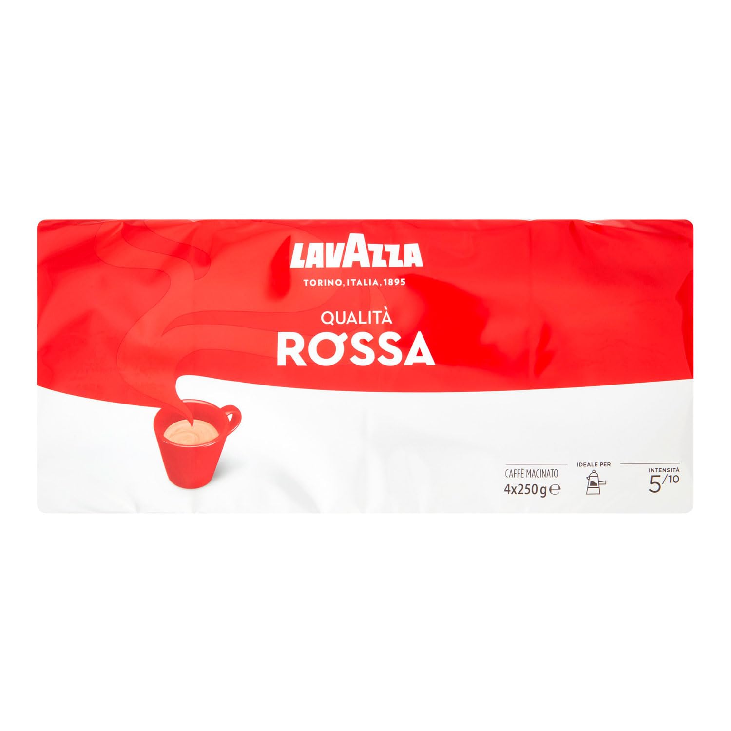 Kaffee Qualità Rossa 4x250g - LavAzza