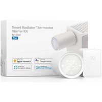 [Upgrade] meross Smart Heizkörperthermostat kompatibel mit HomeKit, WLAN Heizungsthermostat Kompatibel mit Siri, Alexa und Google Assistant, Fernsteuerung, M30*1,5mm, 6 Adapter, 1pcs