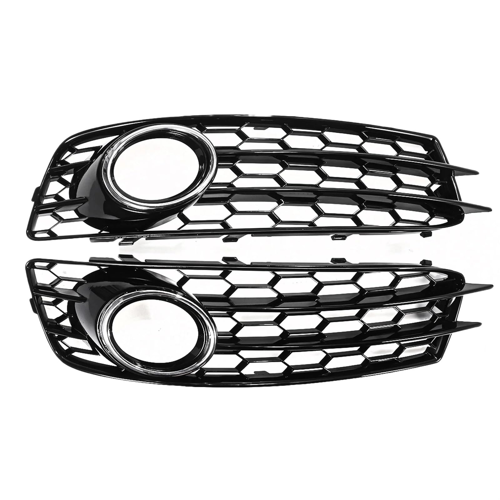 Frontgrills Für Für A3 8P Für S-Linie 2009-2012 Kühlergrill 8P0807682 Auto Front Stoßstange Nebel Licht Lampe Kühlergrill Grill Abdeckung Mesh Front Bumper Grille(with Chrome)