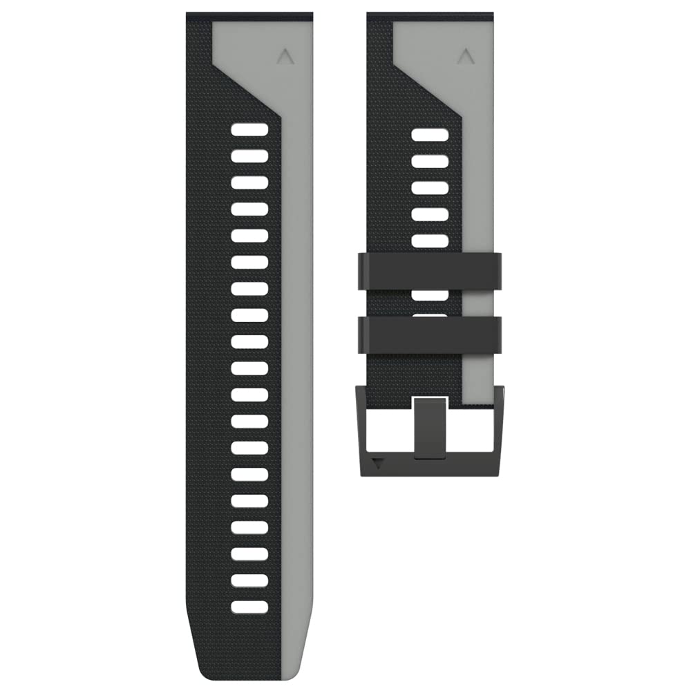 OPKDE 26 22 mm Silikon-Schnellverschluss-Uhrenarmband für Garmin Fenix 6 6X Pro 5X 5Plus 3HR S60 935 Enduro MK2 MK2i Easyfit Armband, For Approach S60 S62, Achat