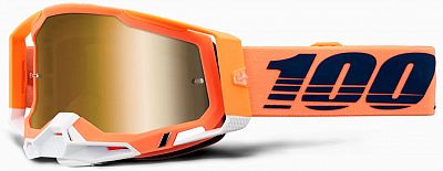 100 Percent Racecraft 2 Coral, Crossbrille verspiegelt