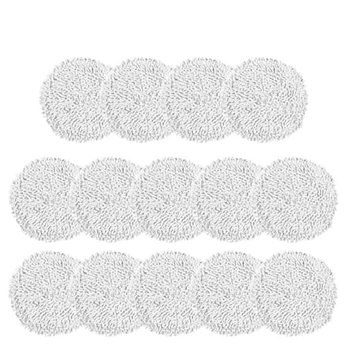 ZEMNLO for Xiaomi, for Mijia Pro STYTJ06ZHM Selbstreinigender Roboter Ersatz-Mopp-Pad-Teile Abnehmbarer waschbarer Lappentuchhalter Zubehör Staubsauger-Wischtuch-Pads(Mop-14pcs)