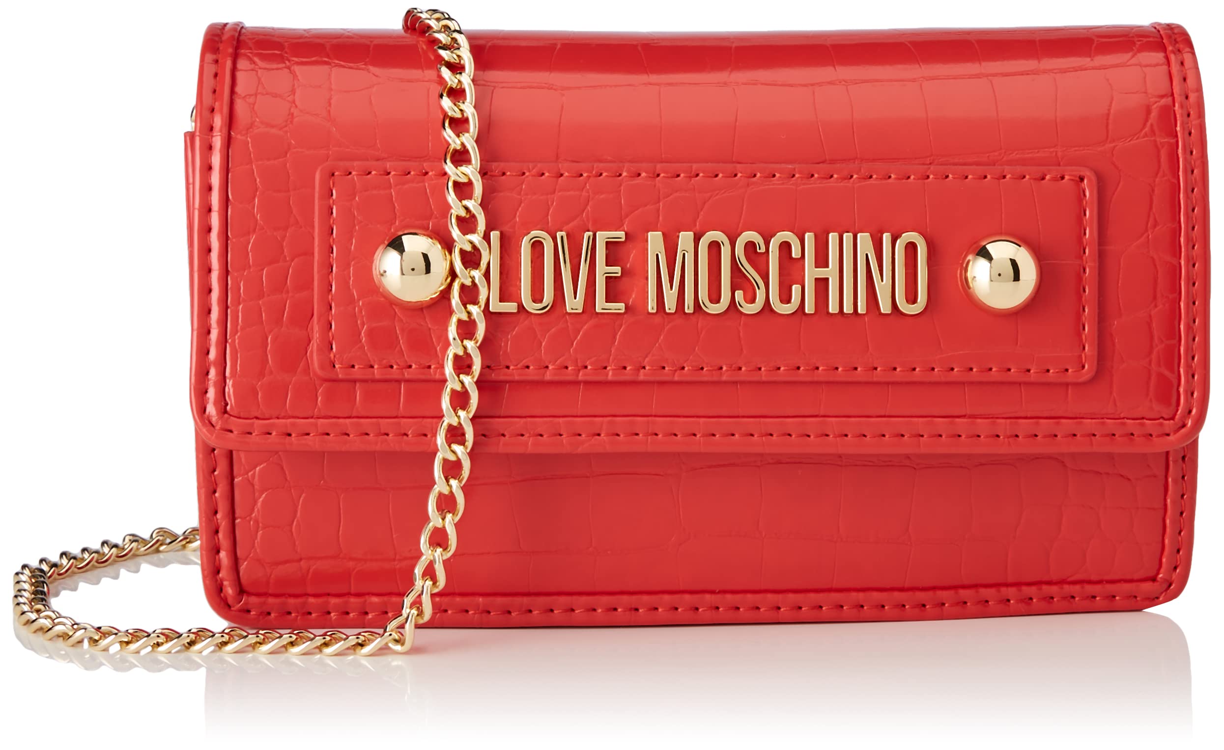 Love Moschino Damen Jc4432pp0fks0500 Umhängetasche, rot, Einheitsgröße