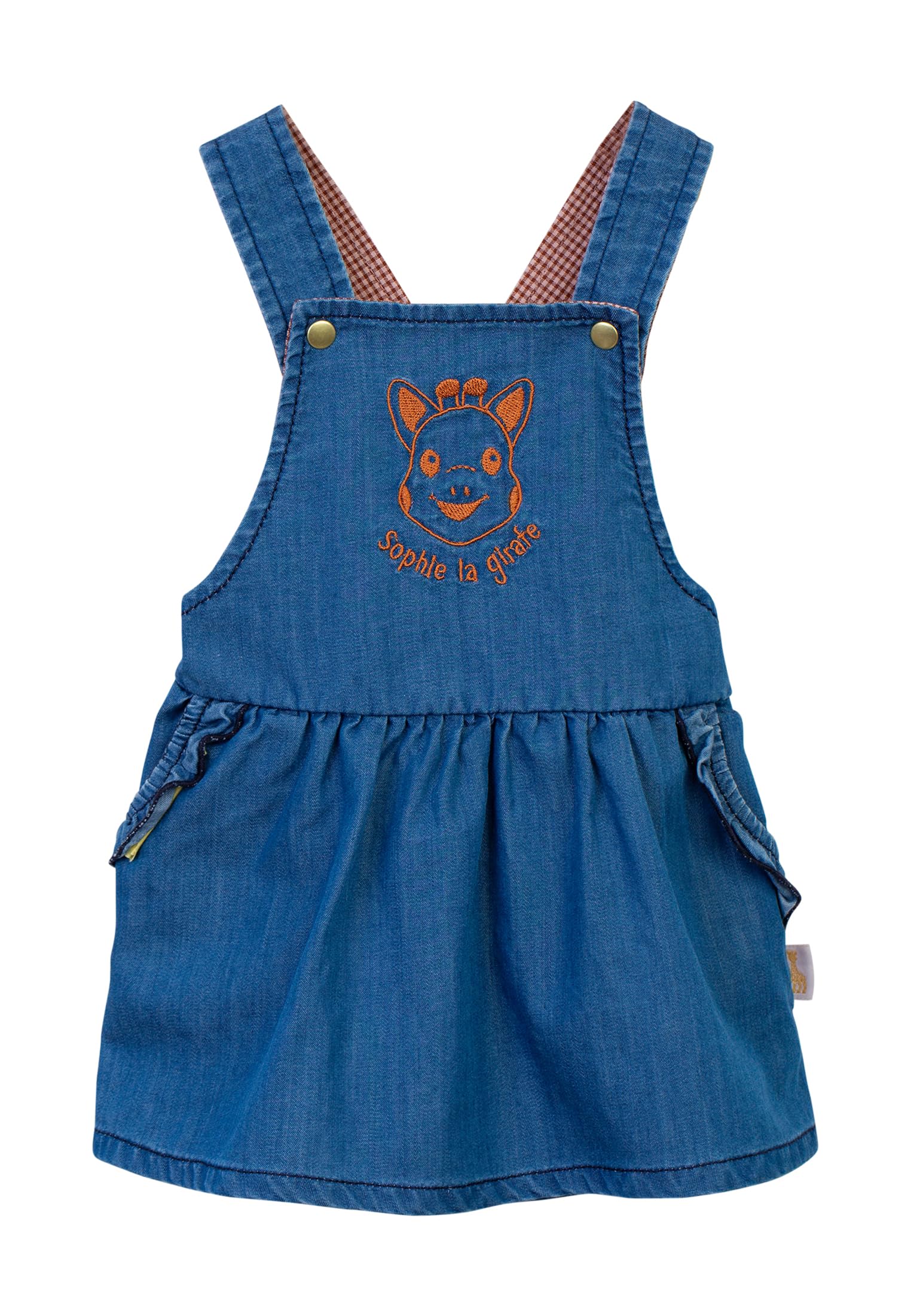 Sophie la girafe Kleid 43115 blau, Größe 80, 12 Monate