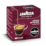 Lavazza A Modo Mio Espresso Intenso, 256 Kaffeekapseln, für einen Espresso mit aromatischen Noten von Kakao und Gewürzen, Arabica und Robusta, Intensität 13/13, mittlere Röstung, 16 Packungen mit je