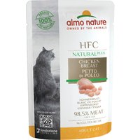 Sparpaket Almo Nature HFC Natural Plus 24 x 55 g - Hühnerbrust