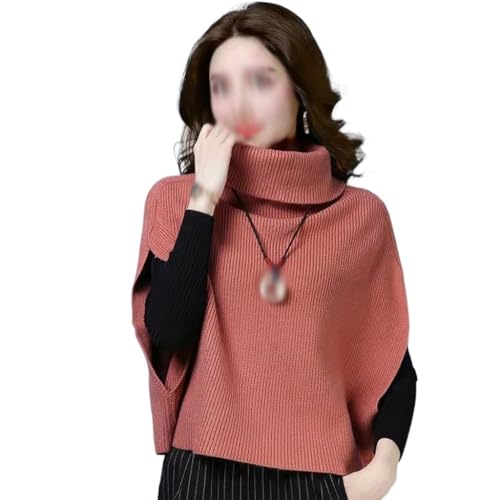 YIHANSS Herbst und Winter Damen Strickweste Hohes Revers Koreanische Version des Pullover Unterhemd Pullover