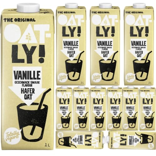 Oatly Haferdrink Vanille Oat Drink 1000 milliliter x 12 STÜCK [Frischegarantie]