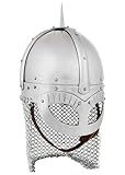 Wikinger Brillenhelm Gjermundbu Stil, Schaukampf - Wikingerhelm