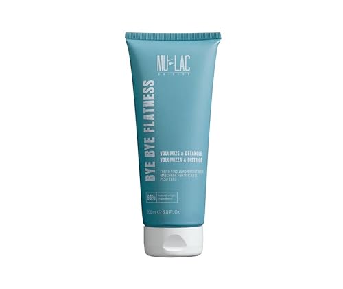 Mulac Cosmetics BYE BYE FLATNESS Volume Maske Stärkende Maske Null Gewicht 200 ml VEGAN