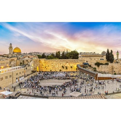 Jerusalem Israel David Turm Foto Historisches Gebäude Antike Stadt Ruinen Touristenattraktion Fotografie Hintergrund 210X150cm