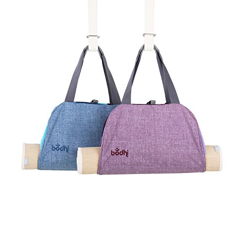 BODHI Yogatasche NAMASTÉ, Yogamatten-Tragetasche im Handtaschen-Look (light berry)