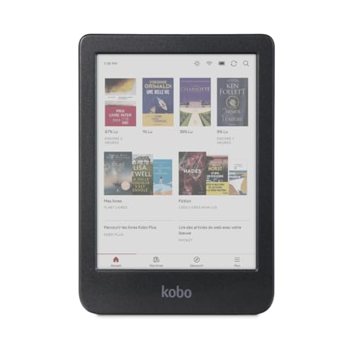 Kobo Clara Colour | Colour eReader | 6" Glare-Free Colour E Ink Kaleido™ 3 Display | Dark Mode Option | Wasserdicht | Audiobooks | 16GB Speicher | Schwarz