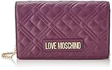 Love Moschino Damen Borsa Quilted Pu Viola Umhngetasche, violett