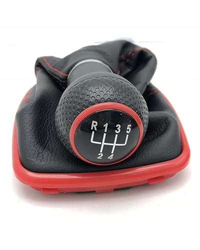 Schaltknauf Für Golf 4 IV MK4 Für GTI R32 Für Bora Für Jetta 1999-2004 2005 Auto Schaltknauf Hebel Shifter Gamasche Boot Kragen 12mm Shift knob(B0066 12mm)